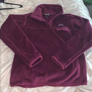 Magenta purple patagonia pullover